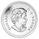 25 центов Жизнь на севере, Киты 2013 г., Канада, UNC матовая