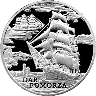 1 рубль Дар Поможа (Dar Pomorza), 2009 г. bUNC