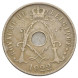 25 сантимов 1910-1929 годов Бельгия, Надпись на французском - 'BELGIQUE' (из обращения)