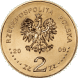 2 злотых Оборона Вестерплатте в сентябре 1939 года, 2009 г. UNC