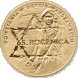 2 злотых 65-я годовщина восстания в Варшавском гетто 2008 г. UNC