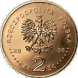 2 злотых Сибиряки 2008 г. UNC