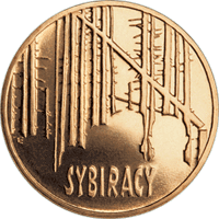 2 злотых Сибиряки 2008 г. UNC