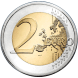 2 евро 10 лет наличному евро 2012 года, Ирландия XF (из обращения)
