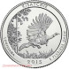 25 центов Национальный Лес Kisatchie №27 (2015 г.) D unc