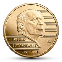 2 злотых Витольд Лютославский 2013 г. UNC