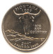 25 центов Монтана №41 (2007 г.) P unc