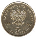 2 злотых 1000-летие Вроцлава 2000 г. UNC