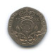 20 пенсов 1998-2008 годов Великобритания XF (из обращения)