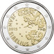 2 евро Ян Сибелиус 2015 г., Финляндия, UNC