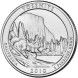 25 центов Йосемитский национальный парк №3 (2010 г.) D unc