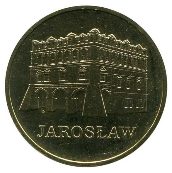 2 злотых Ярослав 2006 г. UNC