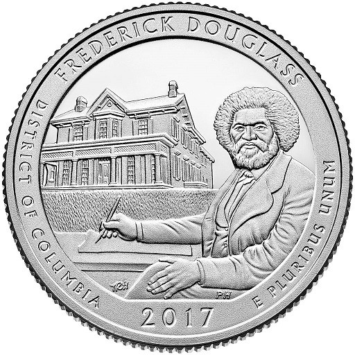 25 центов Национальное историческое место Фредерика Дугласа №37 P unc