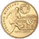 2 злотых Полония Варшава 2011 г. UNC