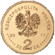2 злотых Краков 2011 г. UNC