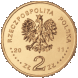 2 злотых Познань 2011 г. UNC