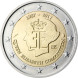 2 евро 75 лет истории музыкального конкурса имени королевы Елизаветы 2012 г., Бельгия. UNC