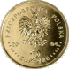 2 злотых 15 лет Сенату Польши 2004 г. UNC