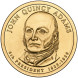 1 доллар Джон Куинси Адамс №6 P 2008 г., unc