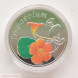 10 рублей «Настурка (Tropaeolum)» («Настурция (Tropaeolum)») (серебро Ag)