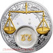 20 рублей Весы 2013 год, Libra. 2013, серебро Ag