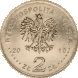 2 злотых Кшешув 2010 г. UNC