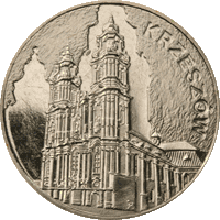 2 злотых Кшешув 2010 г. UNC