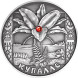 20 рублей Купалье 2004 г., серебро, proof