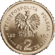 2 злотых Грюнвальдская битва 2010 г. UNC